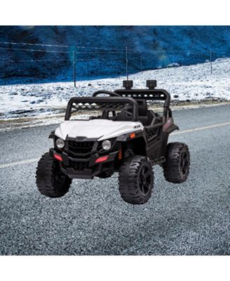 39.4 x 22.8 x 14.8 Inch Kids Electric Ride On Car Toy Car Battery Powered 4 mph Ride On Vehicle for Outdoor Adventure.