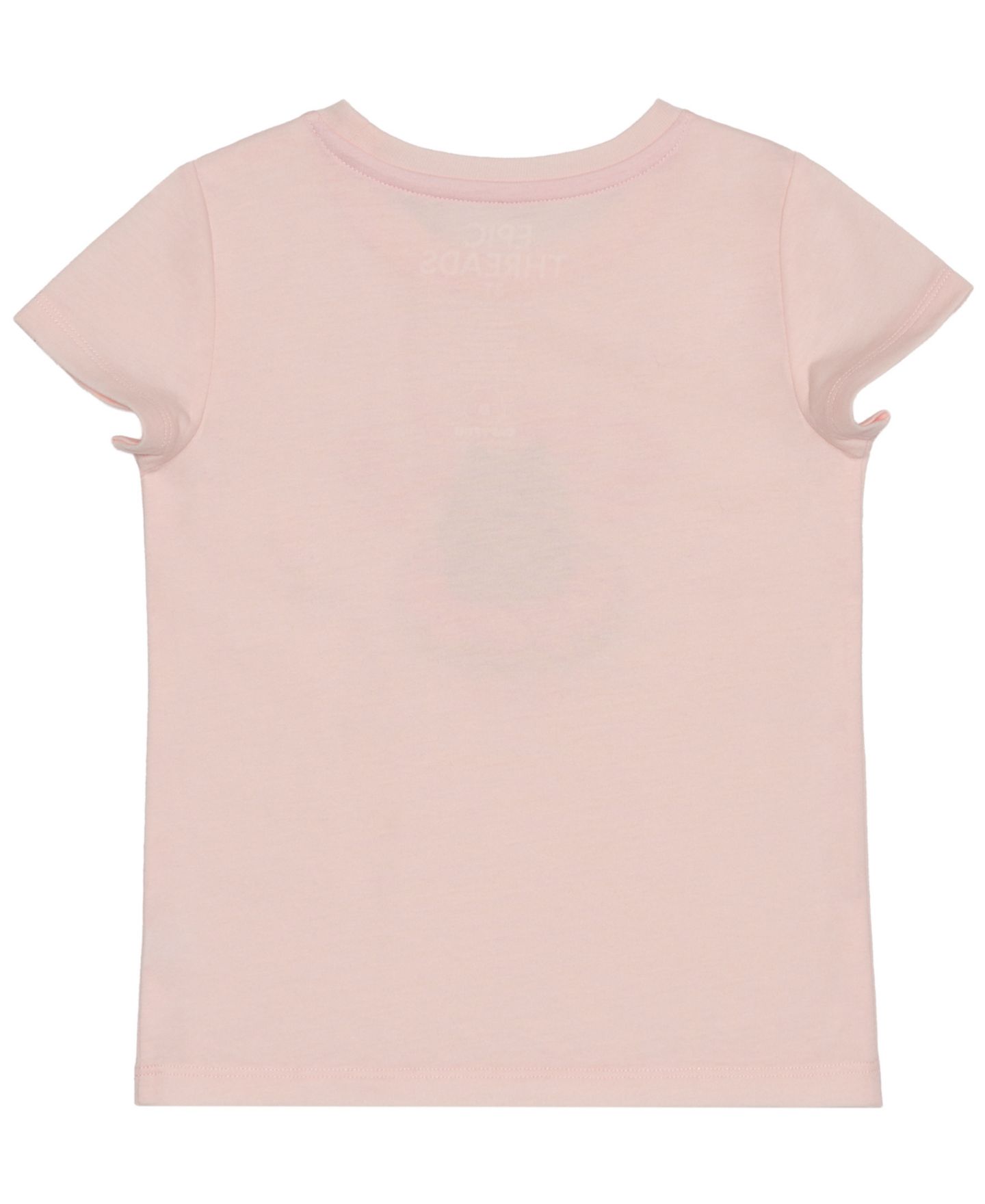 Футболка Epic Threads Smile Short-Sleeve T-Shirt для девочек-малышей, цвет: Розовый — фото 2