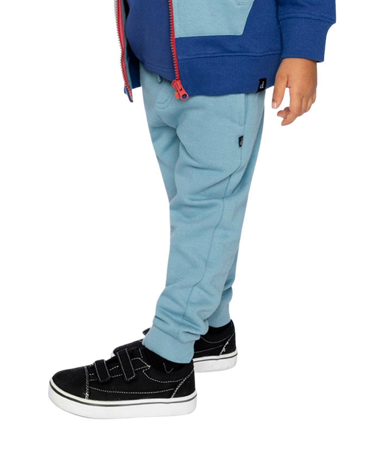 Deux par Little Boys Fleece Sweatpants Pale Turquoise