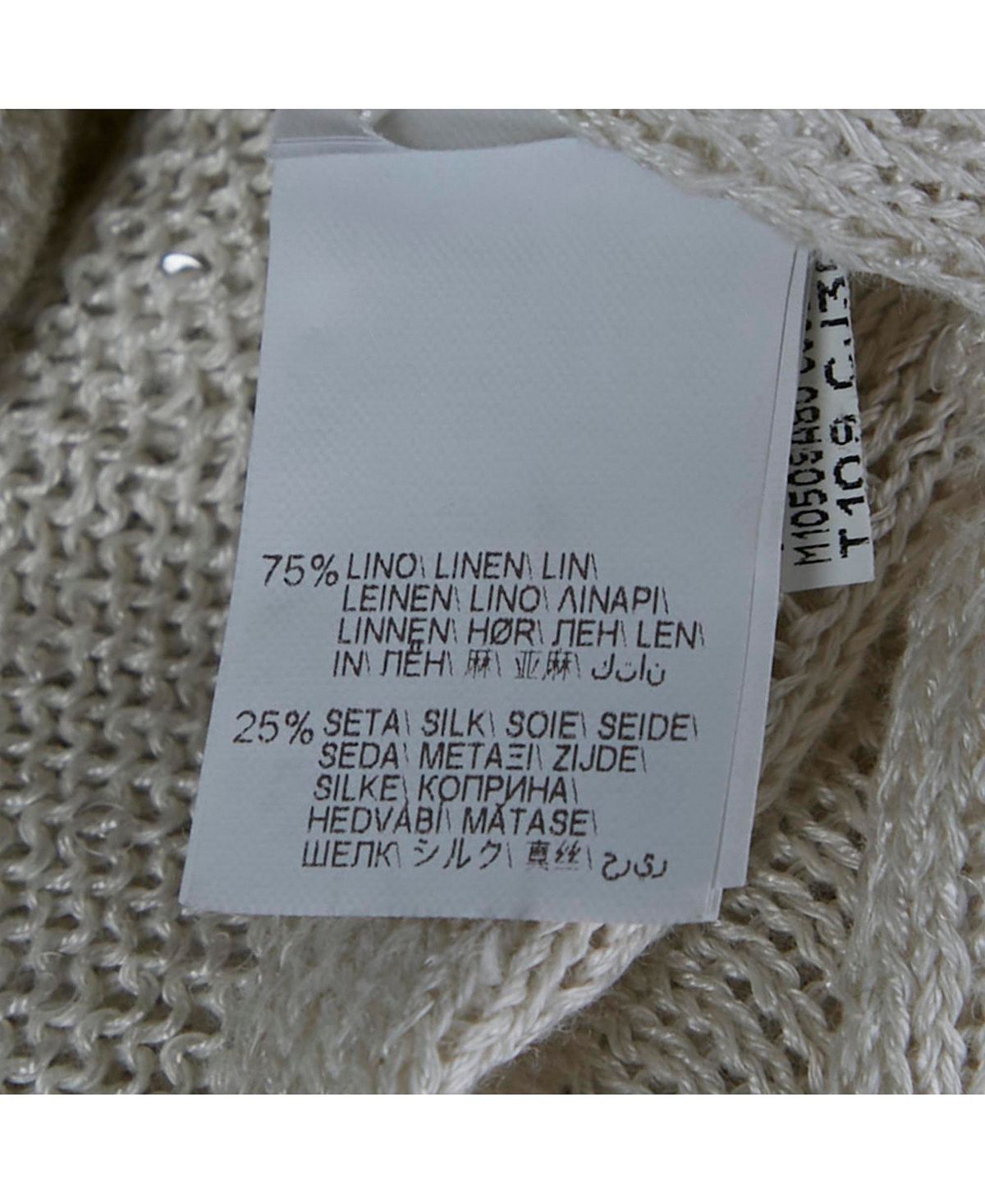 Pre-Owned Brunello Cucinelli Women's Sequin-Embellished Tiered Knit Top view 3 — MAYCSS fashion products