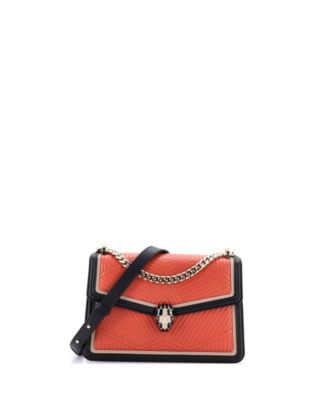 Small Serpenti Forever Shoulder Bag Quilted Leather