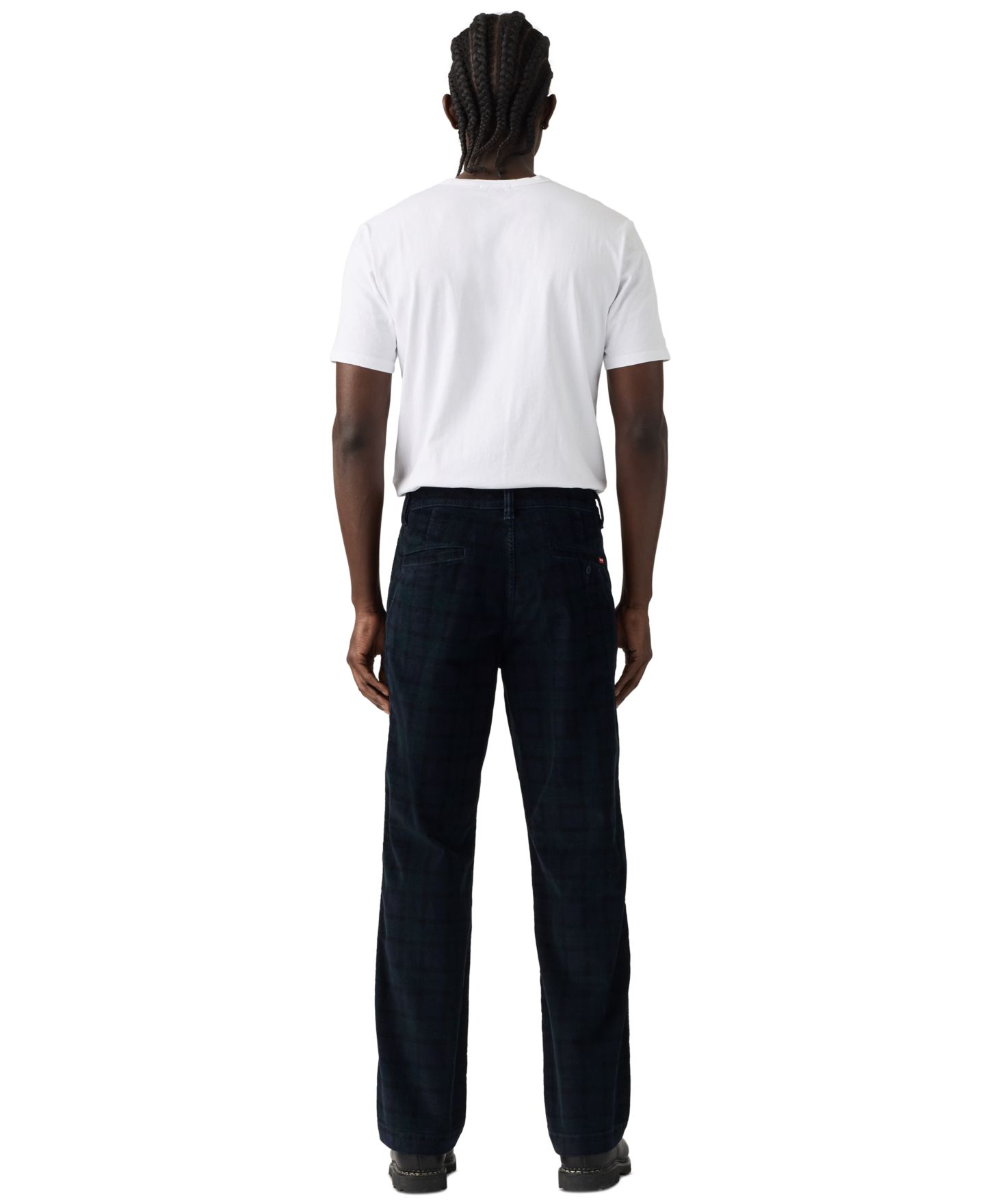 Мужские брюки Levi's XX Chino Straight, цвет: Кипарисовый клетчатый — фото 5