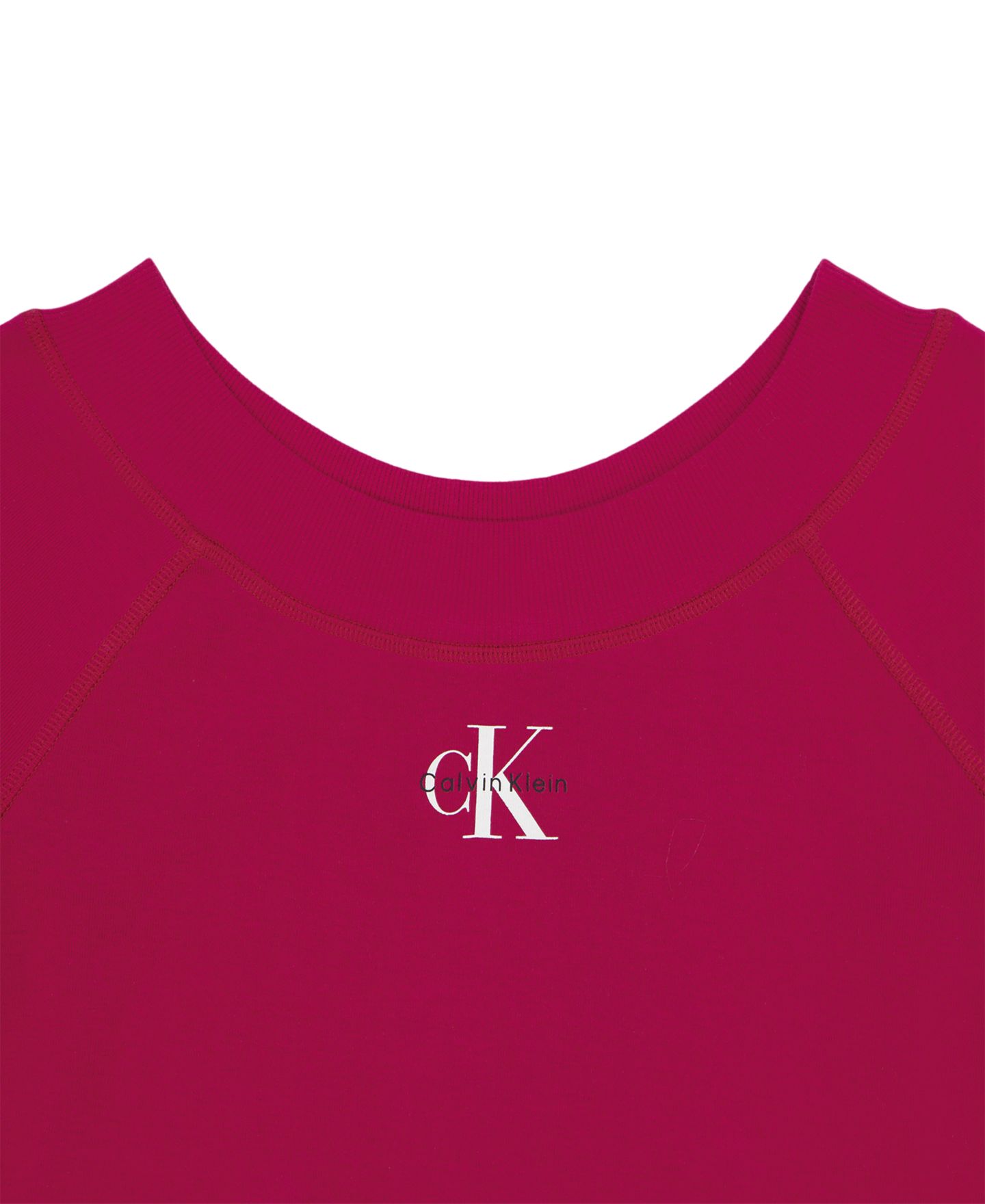 Футболка Calvin Klein Long-Sleeve для девочек, цвет: Чёрный — фото 6