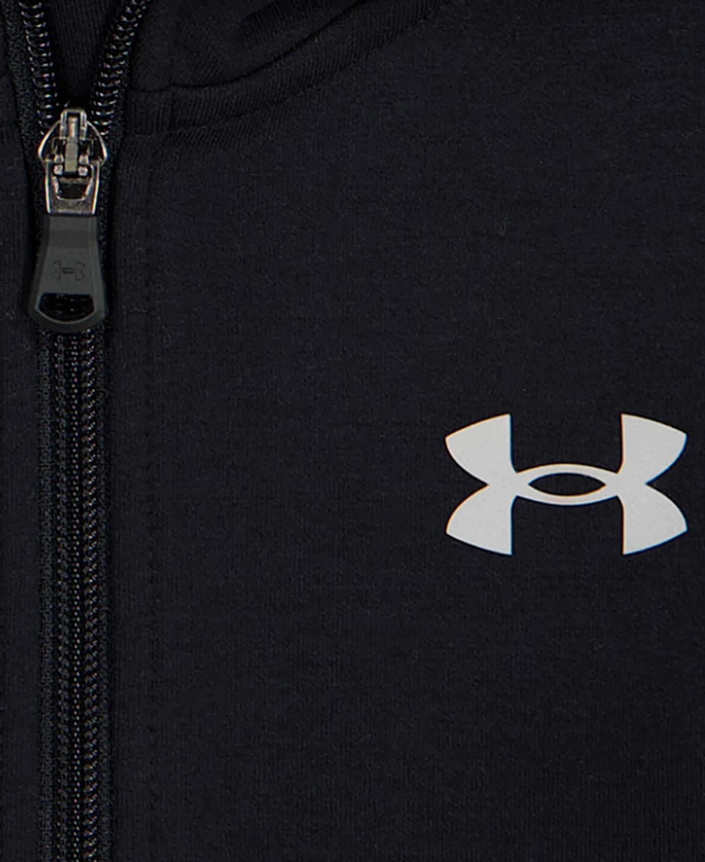 Детский комплект Under Armour: худи на молнии и джоггеры, 2-7 лет, 2 предмета, цвет: Чёрный — фото 7