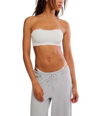 Women's Charlie Lace-Trim Strapless Bralette