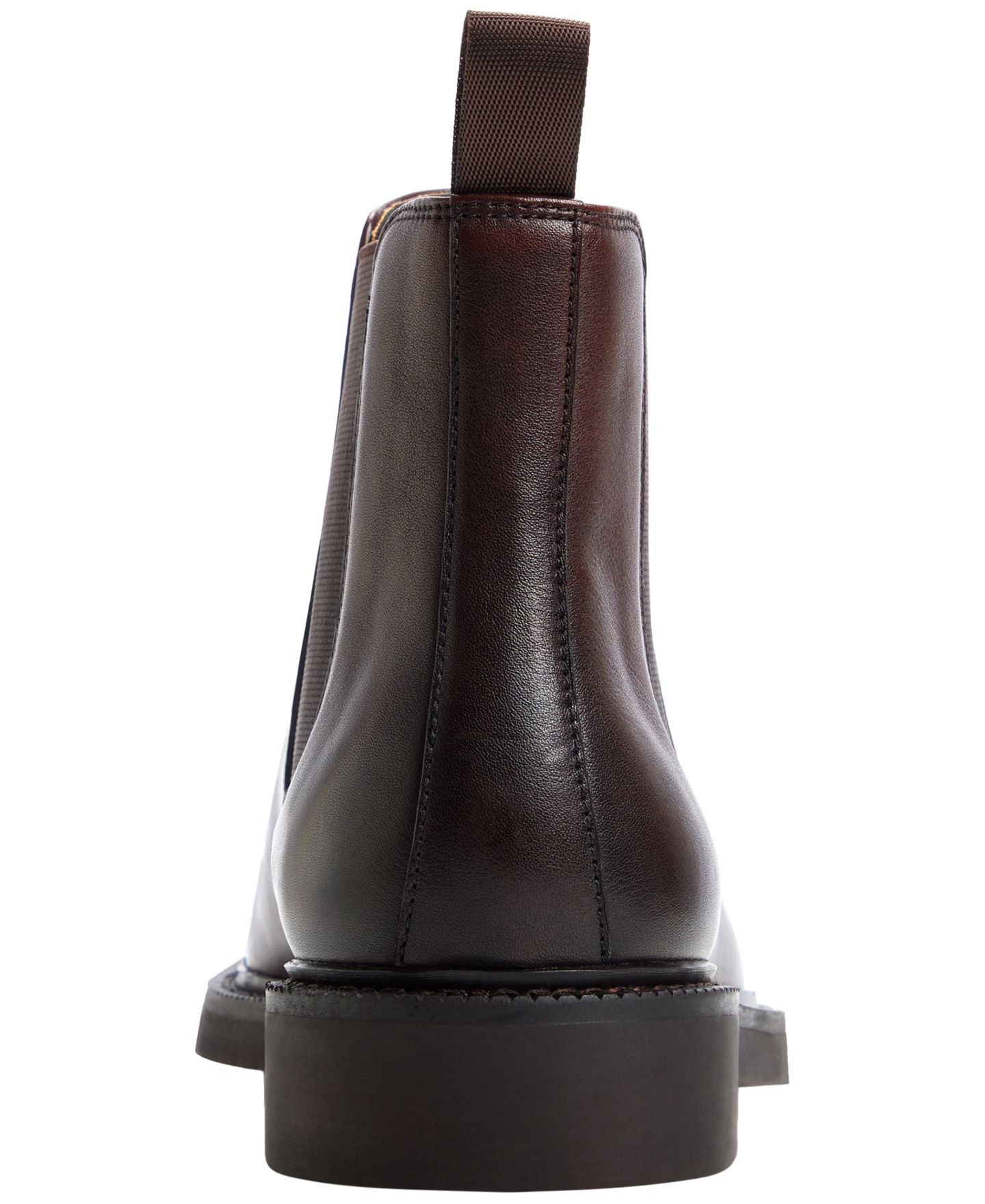 Мужские ботинки ALDO Malmo Leather Ankle, цвет: Тёмный коричневый — фото 3