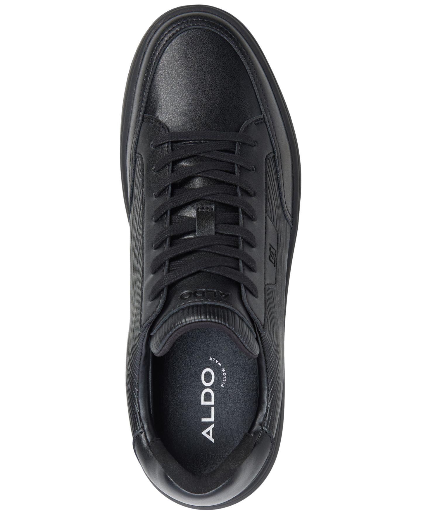 Мужские кроссовки ALDO Miko Round-Toe, цвет: Чёрный — фото 4