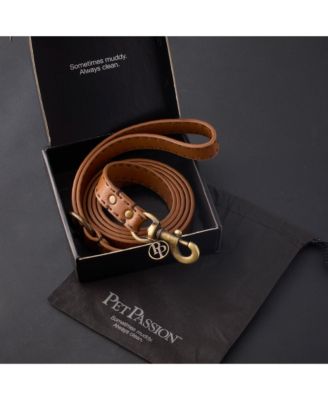 Rein The Saddle Stitch Faux Leather Leash