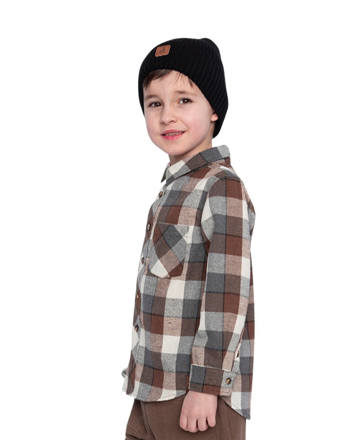Deux par Toddler Boys 2T - 5T Flannel Shirt