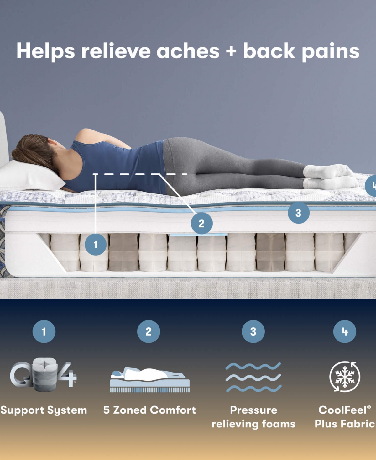 Serta Perfect Sleeper Laguna Coast 14" Extra Firm Tight Top Mattress Set