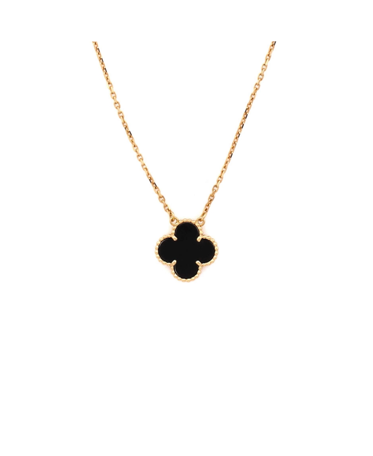 Pre-Owned Van Cleef & Arpels Vintage Alhambra Pendant Necklace - 18k yellow gold