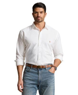 polo dress shirts long sleeve Cutter & Buck Men's Advantage Big & Tall Long Sleeve Polo, Elemental Grey / 2XT