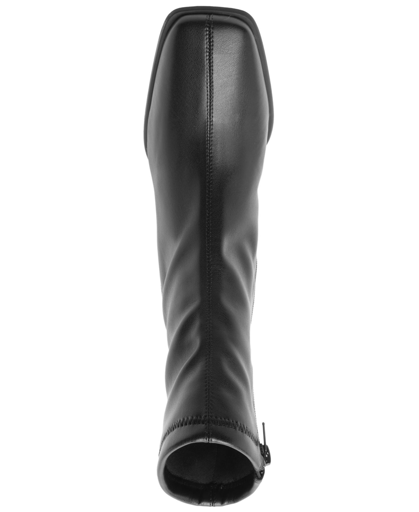 Женские ботинки Arezzo Nancie Mid Block Dress Booties, цвет: Чёрный — фото 4
