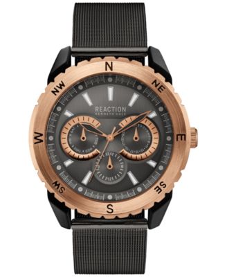 Kenneth Cole Reaction - Men's Brown Stainless Steel Mesh Bracelet Watch 49mm 10030938