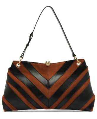 Aurora Medium Leather Shoulder Handbag
