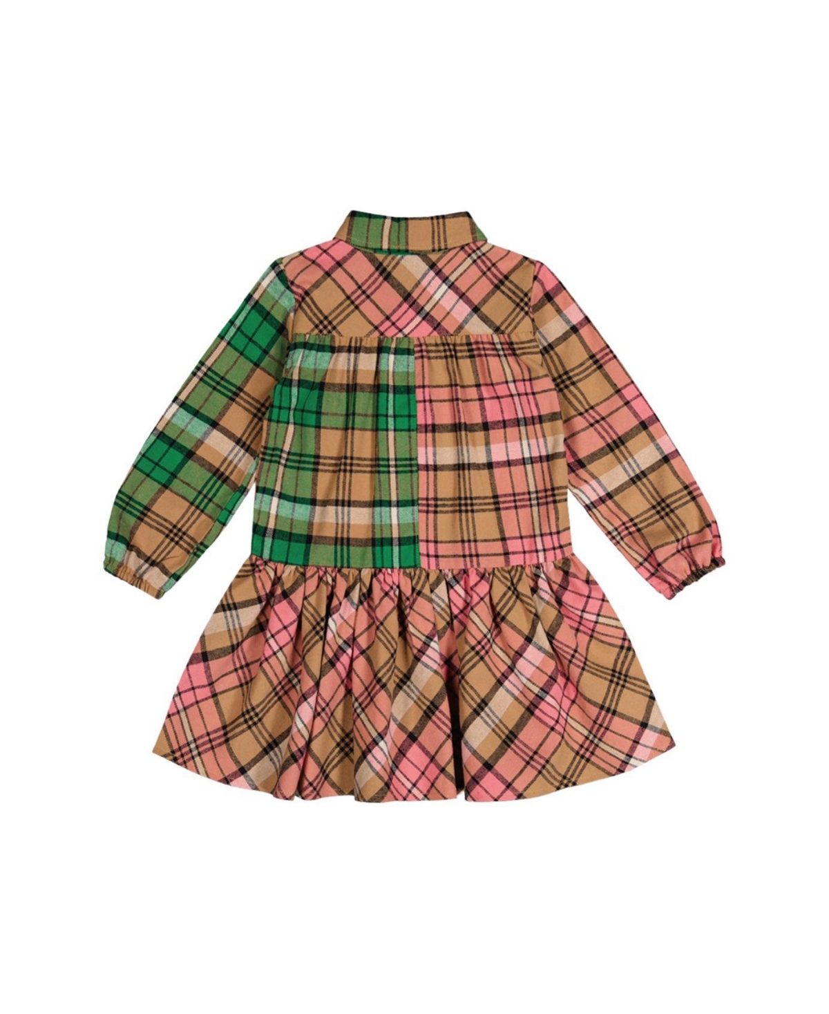 Deux par Little and Big Girl (6Y - 12Y) Shirt Plaid Dress