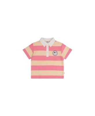 Little and Big Girl 6 - 14 Polo Top Stripes