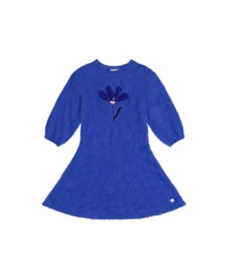 Toddler Girl (2T - 5T) Hairy Knitted Dress