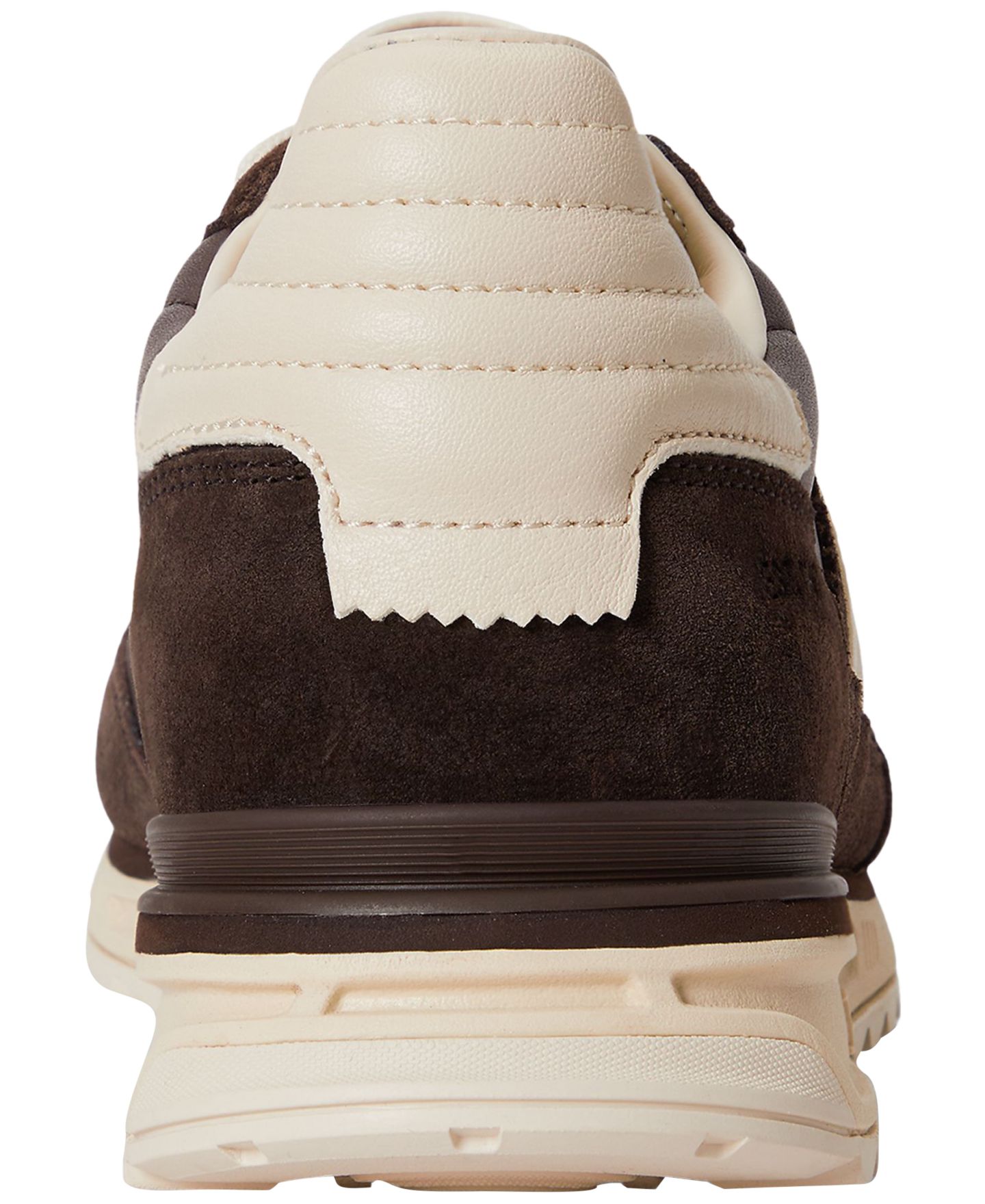 Мужские кроссовки Polo Ralph Lauren Low Top Round-Toe Varick, цвет: Коричневый — фото 3
