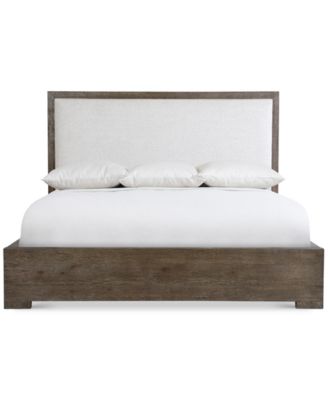 Outline Queen Wood Panel Bed
