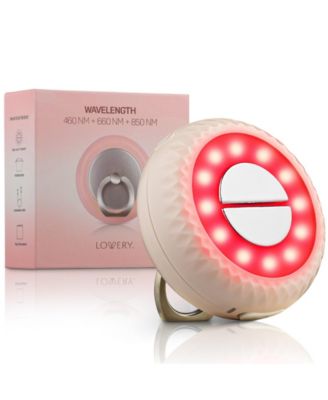 2-in-1 LED Red Light Therapy Skincare Device with EMS and Vibration