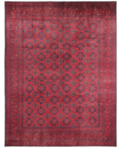 Macy's Fine Rug Gallery, One of A Kind, B592429 Beshir Red 9'9