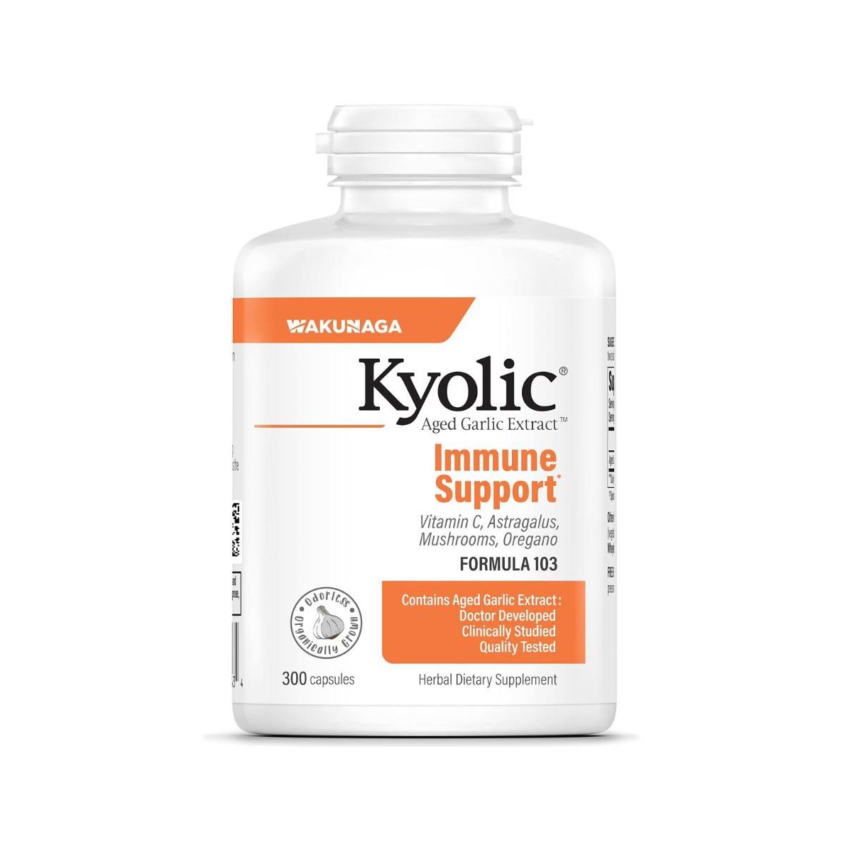 Kyolic Aged Garlic Extract Formula 103, Immune Support