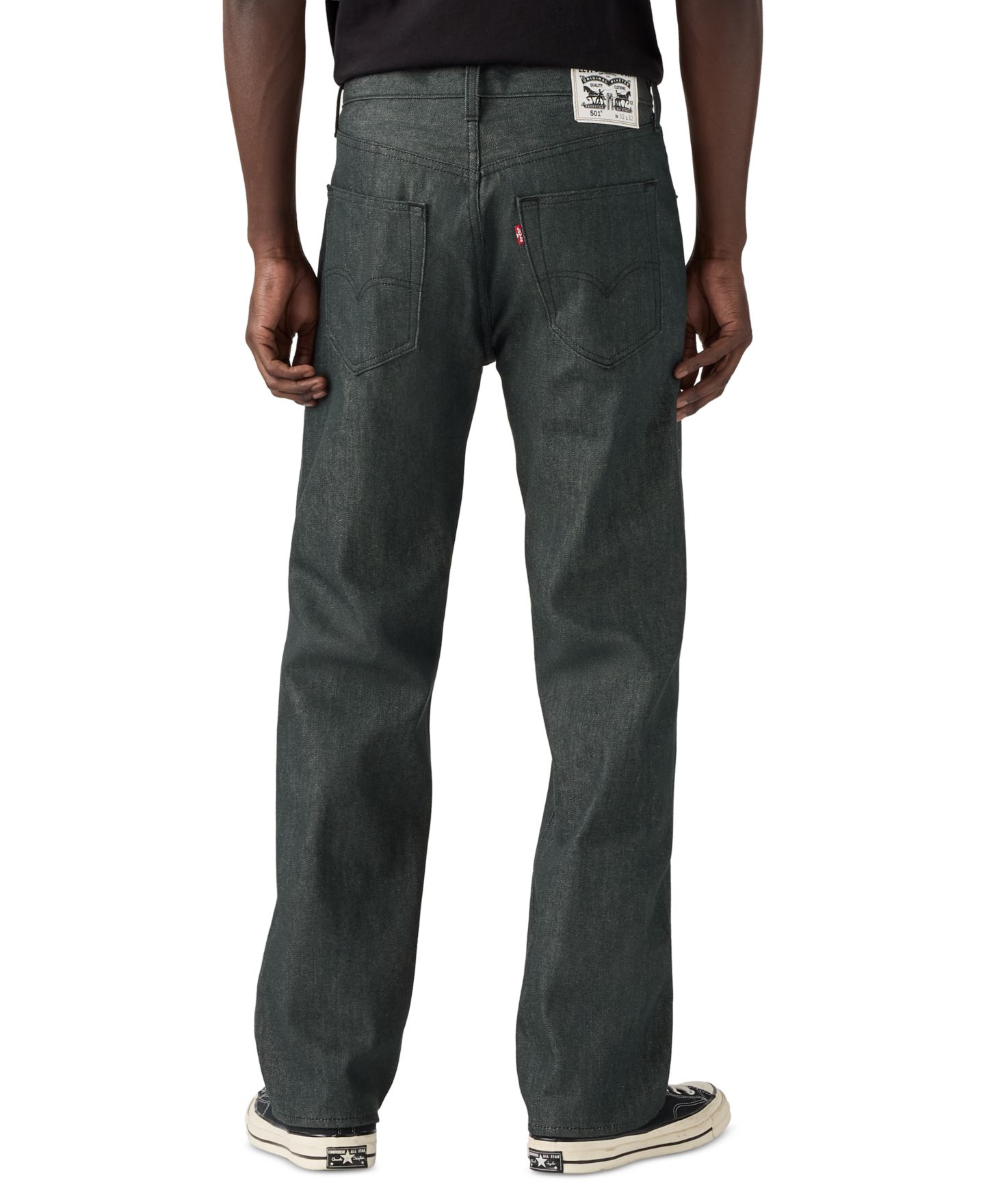Мужские джинсы Levi's 501™ Original Shrink-To-Fit Non-Stretch, цвет: Evolution Stf — фото 6
