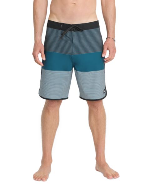 Пляжные шорты Tijuana для мужчин — Quiksilver, цвет: Синий коралловый