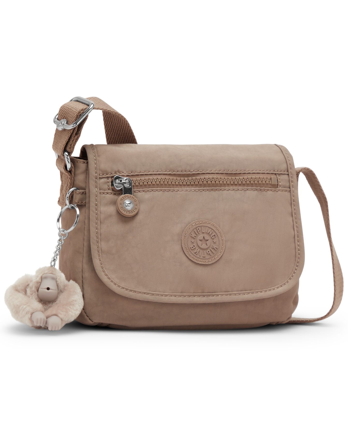 Женская сумка Kipling Sabian Mini Crossbody, цвет: Рыжевато-коричневый бежевый — фото 3