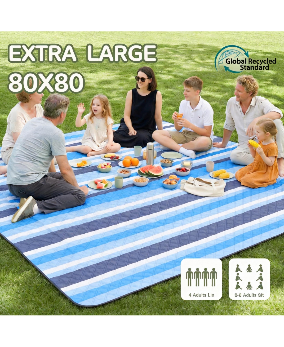 Aofar Waterproof Beach Picnic Mat Registry Gift