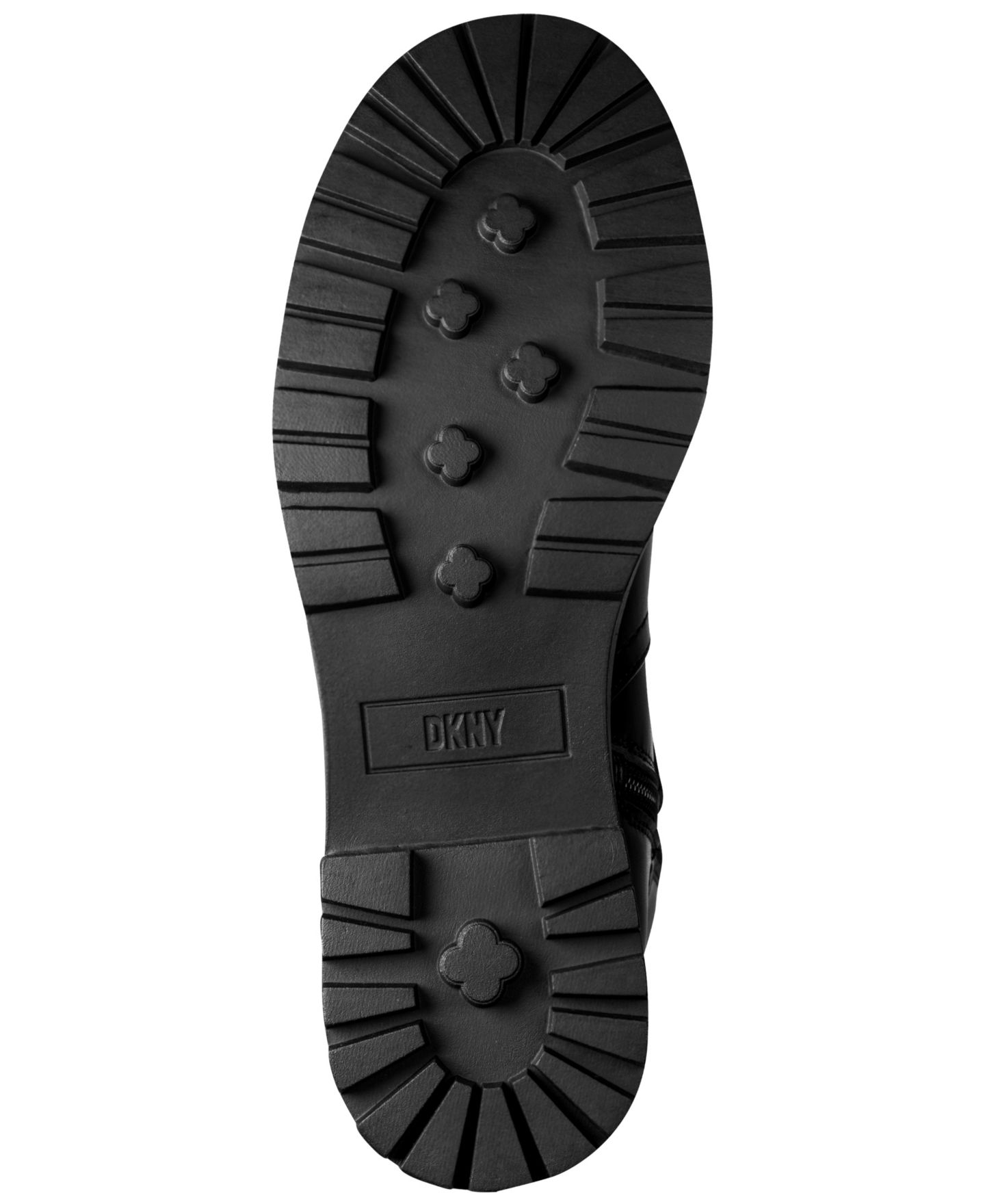 Женские высокие сапоги DKNY Rasha на молнии, цвет: Чёрный — фото 5