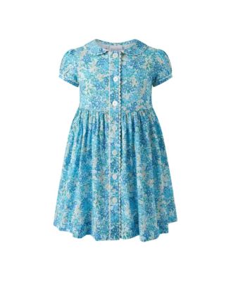 Girls' 2-10 Floral Button-front Dress