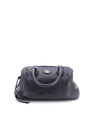 Small Star Shoulder Bag GG Embossed Leather
