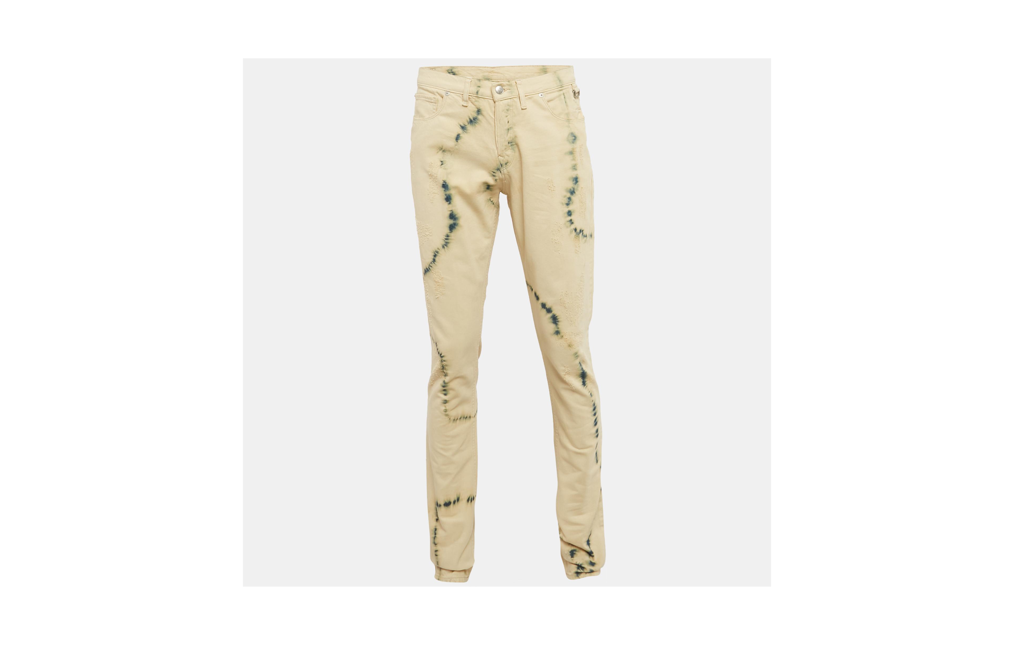 Pre-Owned Zadig & Voltaire Men's Tie Dye Denim David Jeans