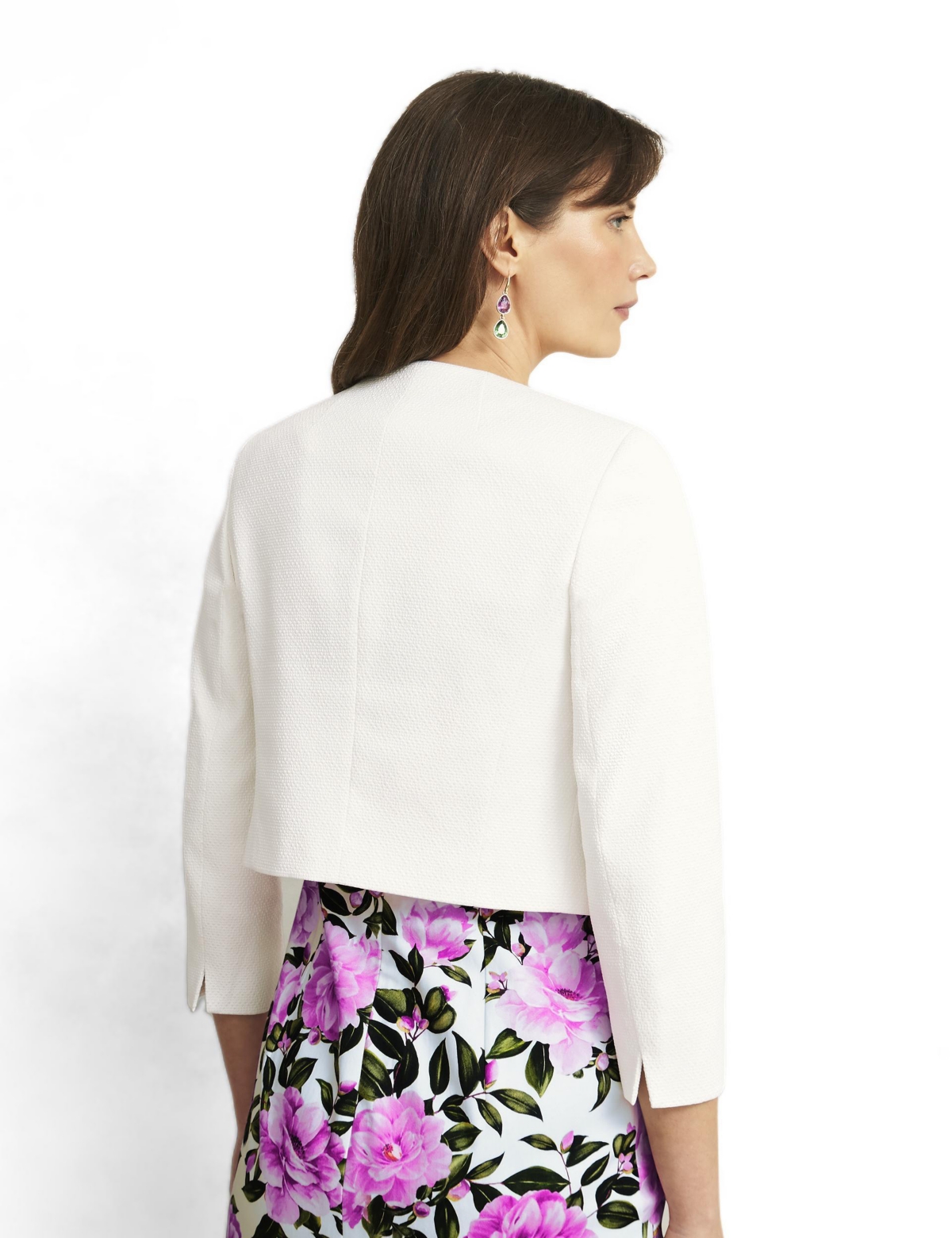 Hobbs London Women's Elize Cropped 3/4 Sleeve Occasion Jacket