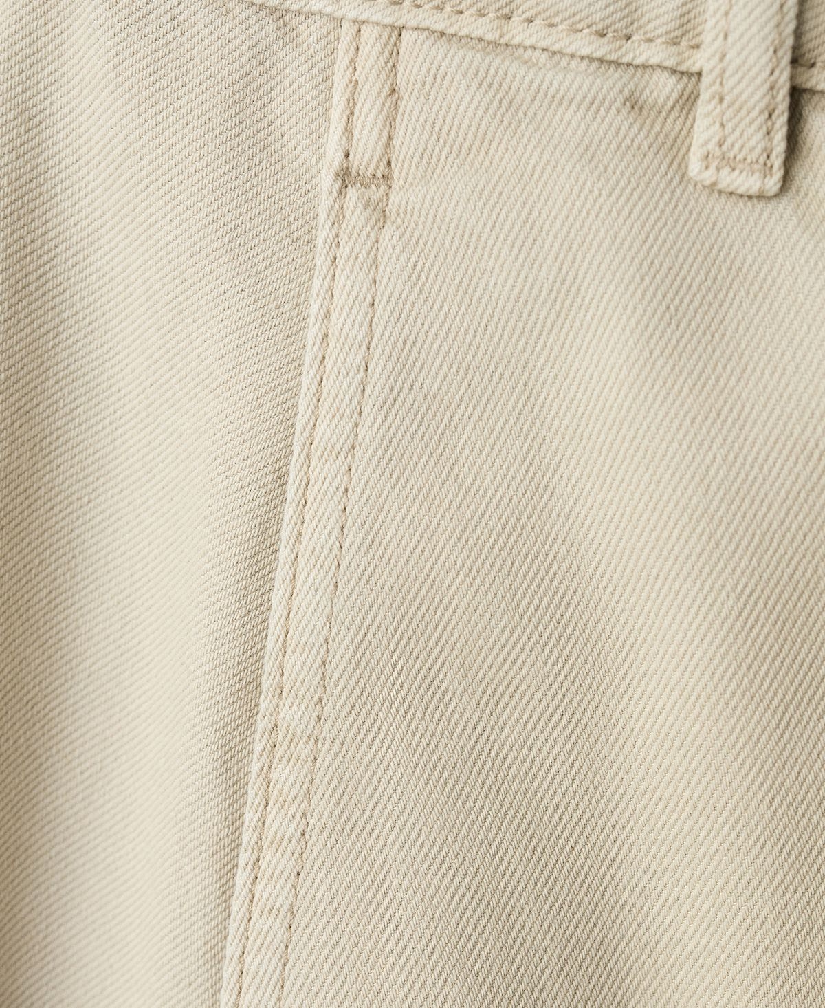 Mango Women's Seams Balloon Jeans view 3 — MAYCSS fashion products