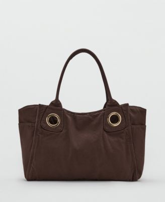 Women's Eyelets Canvas Bag