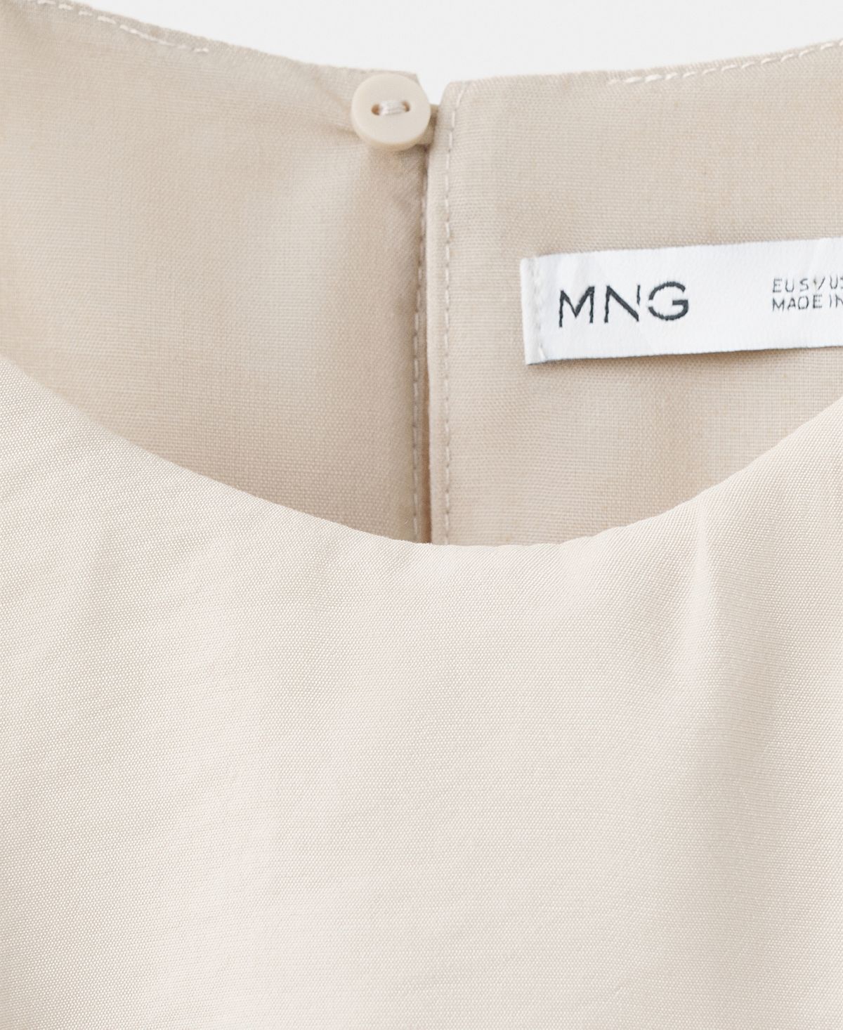 Mango Women's Ruffled Modal Dress view 3 — MAYCSS fashion products