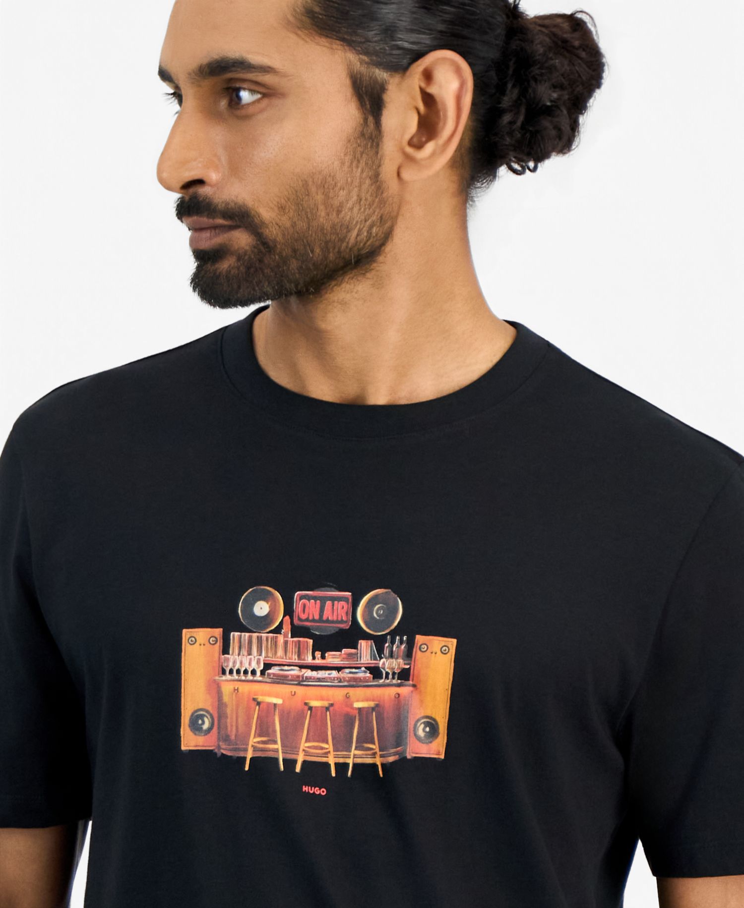 HUGO by Men's Durectee Graphic T-Shirt