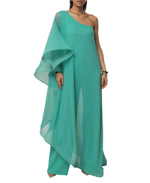 Женский комбинезон JLUXLABEL New Waves Jumpsuit, цвет: Зелёный