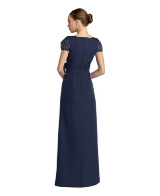macy bridesmaid dresses Chiffon Adjustable Dress and a playful side slit Mauve Bridesmaid Dresses - Macy's