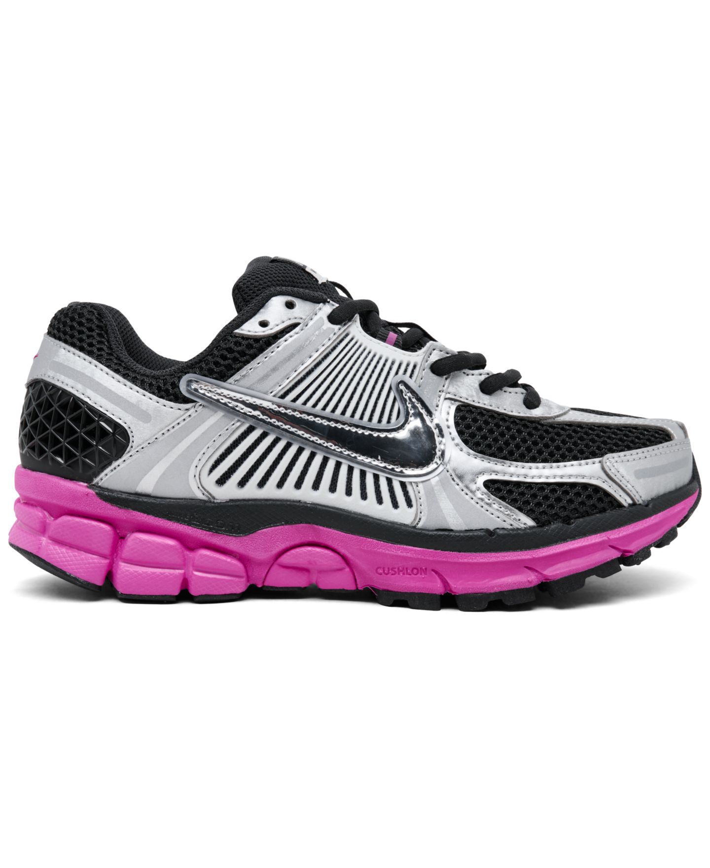 Женские кроссовки Nike Zoom Vomero 5, цвет: Чёрный / Розовый — фото 2