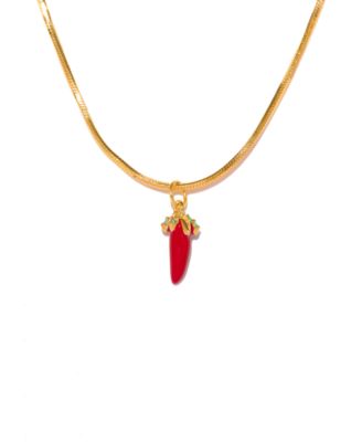 Crystal Hot Tamale Necklace