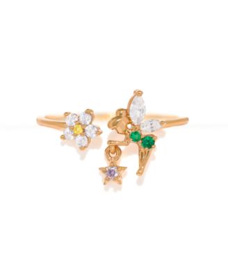 Crystal Disney Tinker Bell Pixie Dust Adjustable Ring