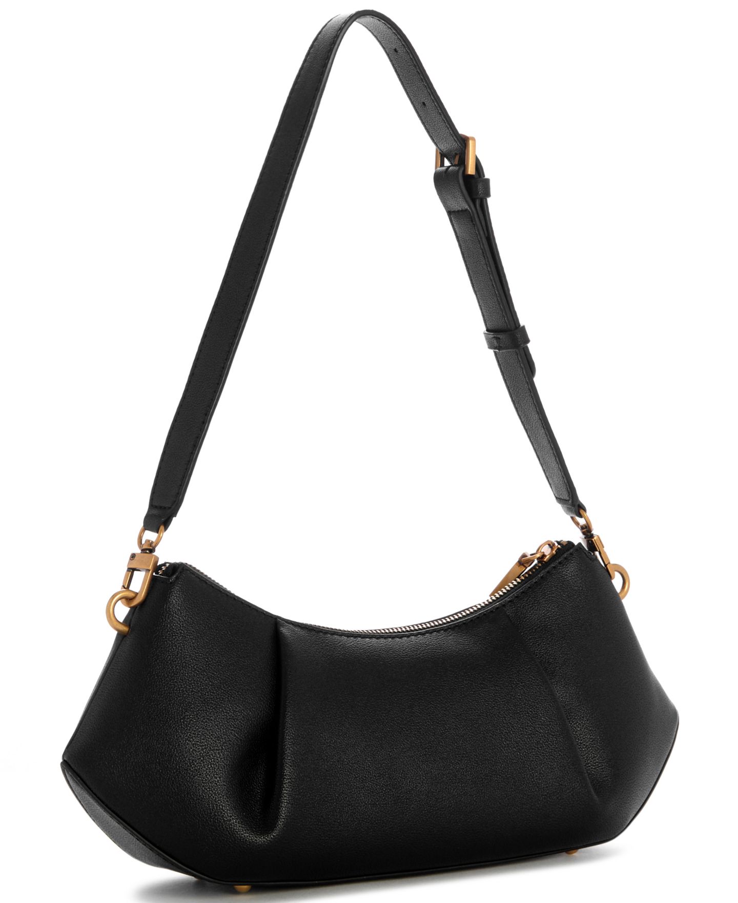Женская сумка GUESS Allegra Large Shoulder Handbag, цвет: Чёрный — фото 2