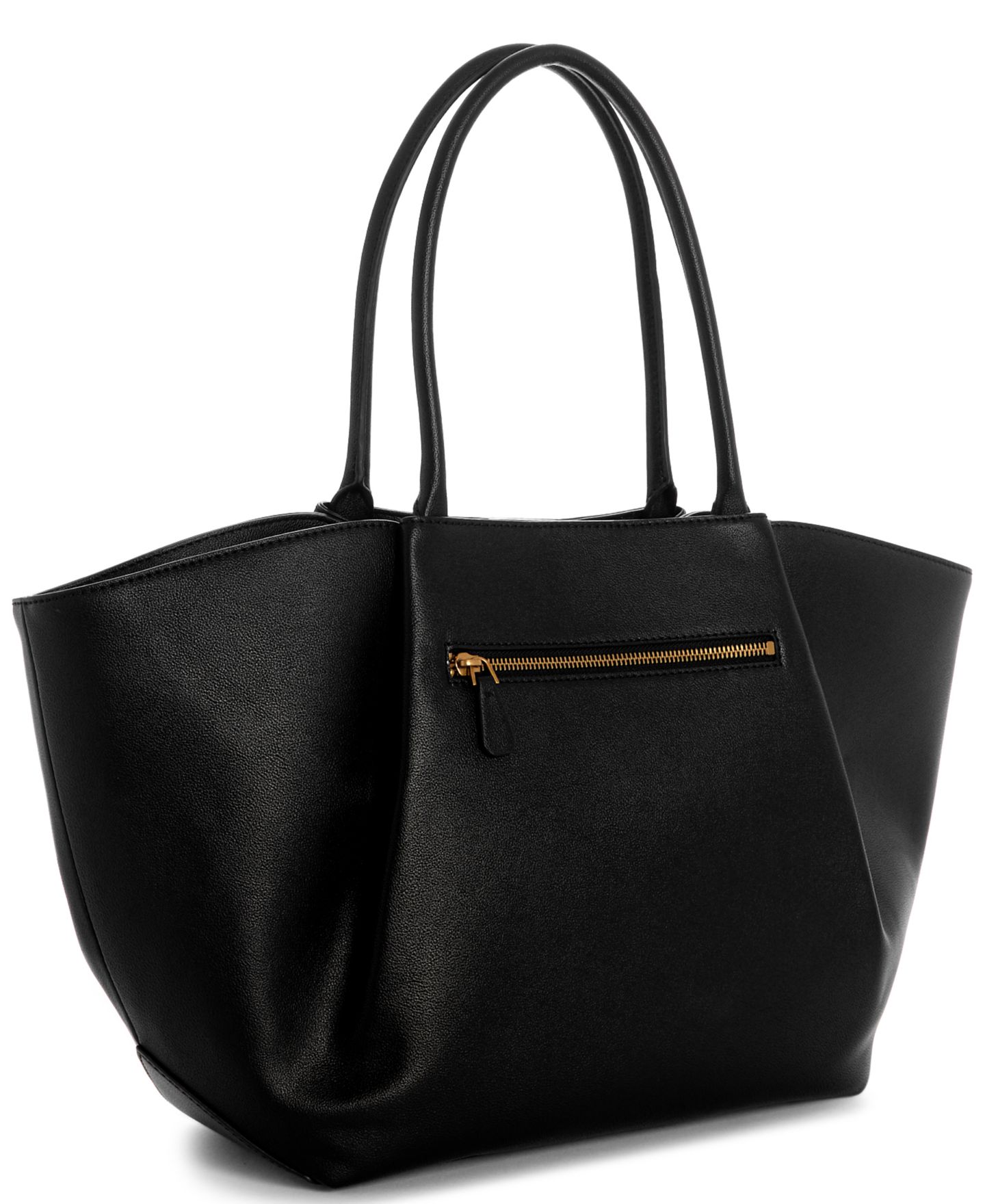 Женская сумка GUESS Allegra Girlfriend Extra-Large Tote Handbag, цвет: Чёрный — фото 2
