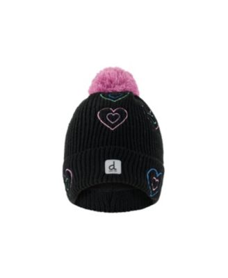 Kids & Baby Toddler Girl 2-4 Winter Knit Hat with Pompom