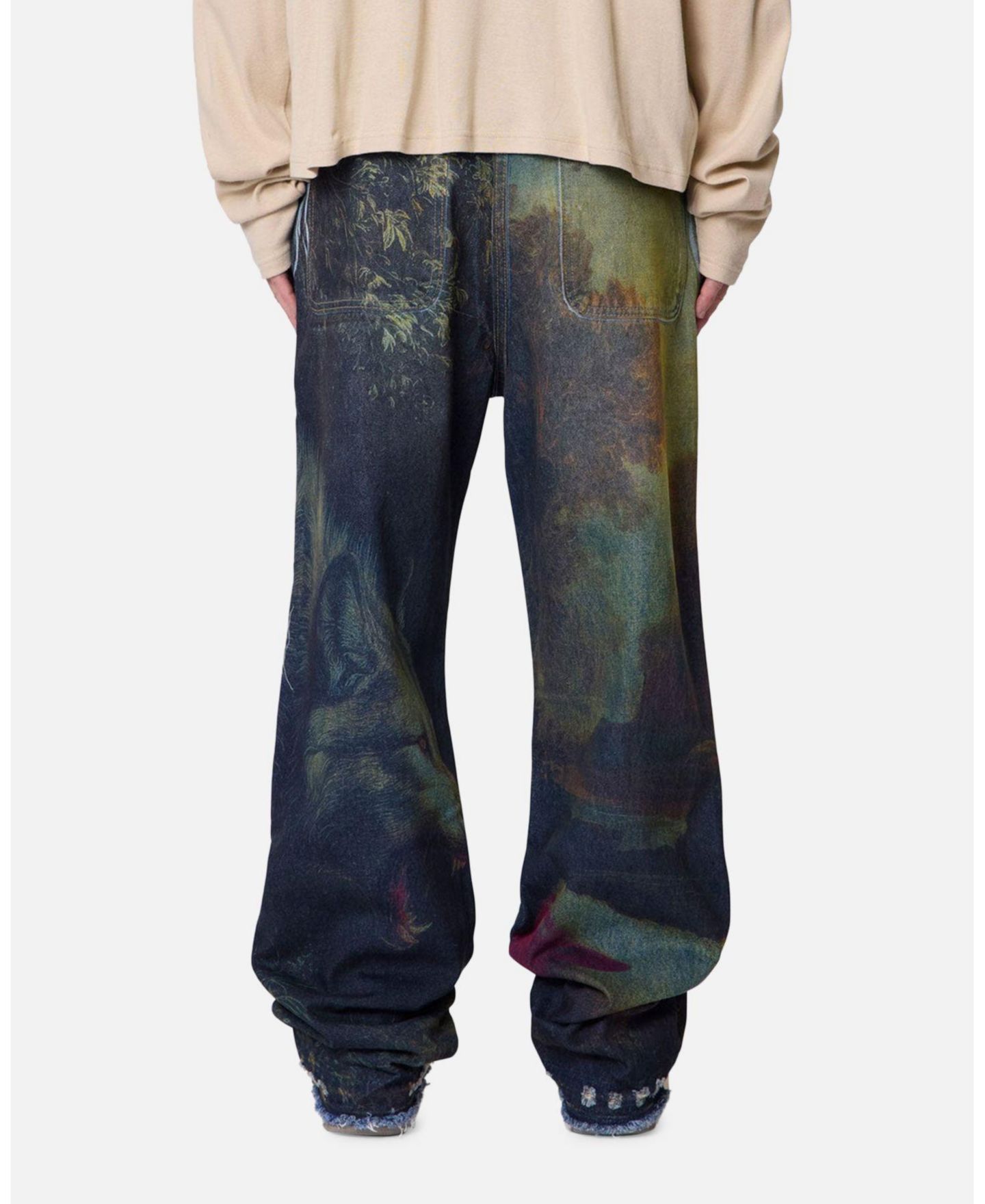 Мужские джинсы mnml Ultra Baggy Wolf Denim Jeans, цвет: Разноцветный — фото 4