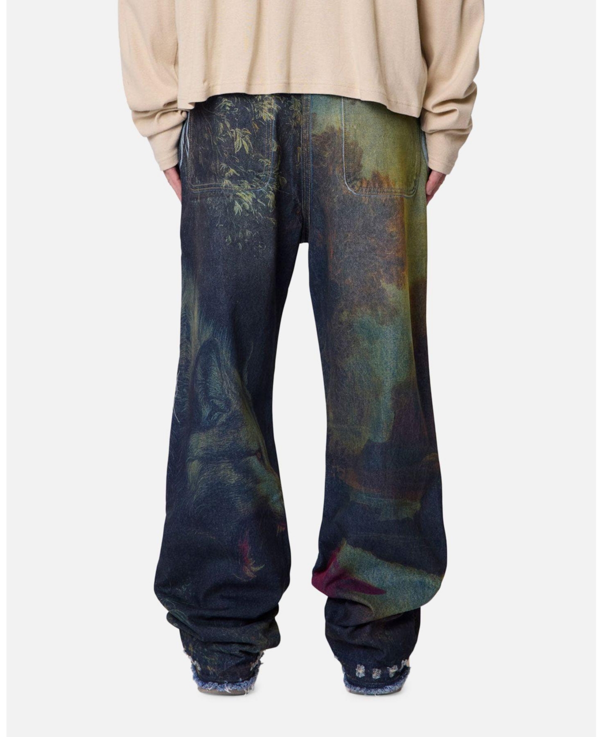 mnml Men's Ultra Baggy Wolf Denim Jeans